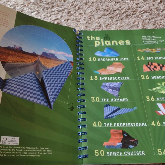 Klutz Paper airplane folding craft book - Picture 4 of 5